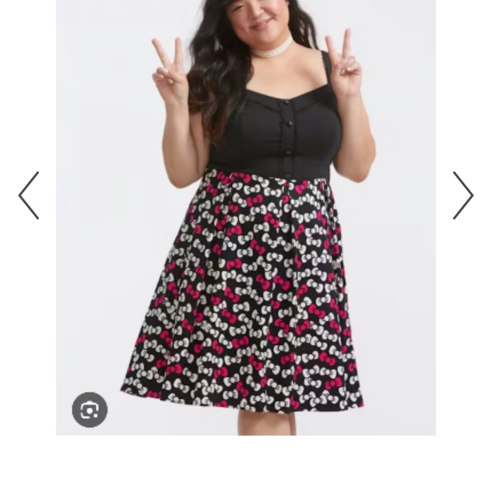 Torrid Hello Kitty Bow dress in size 18
